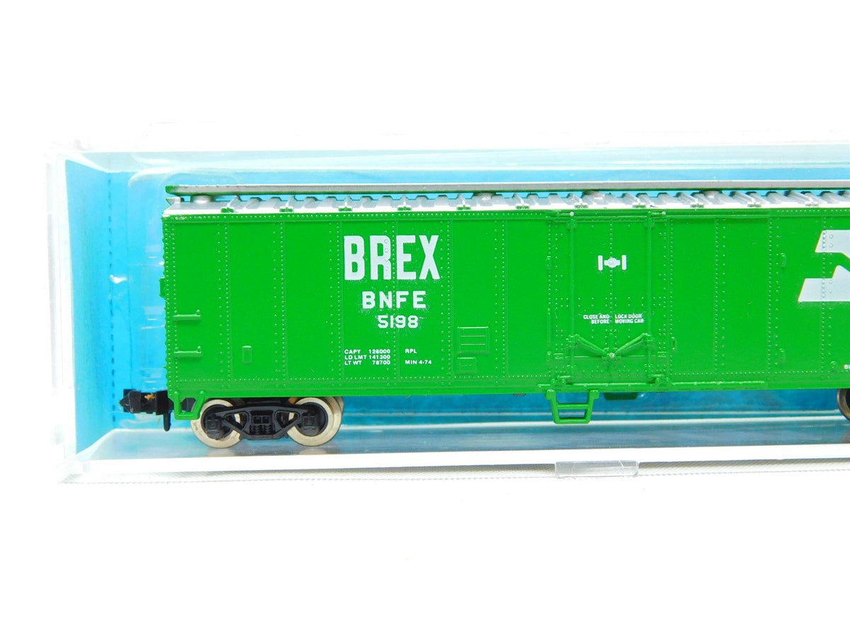 N Scale Atlas 3653 BREX BNFE Burlington Northern 50&#39; Mechanical Reefer #5198