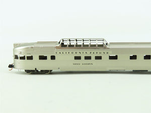 N Oriental Limited/MRC California Zephyr Plated Dome-Obs Passenger Car - Custom