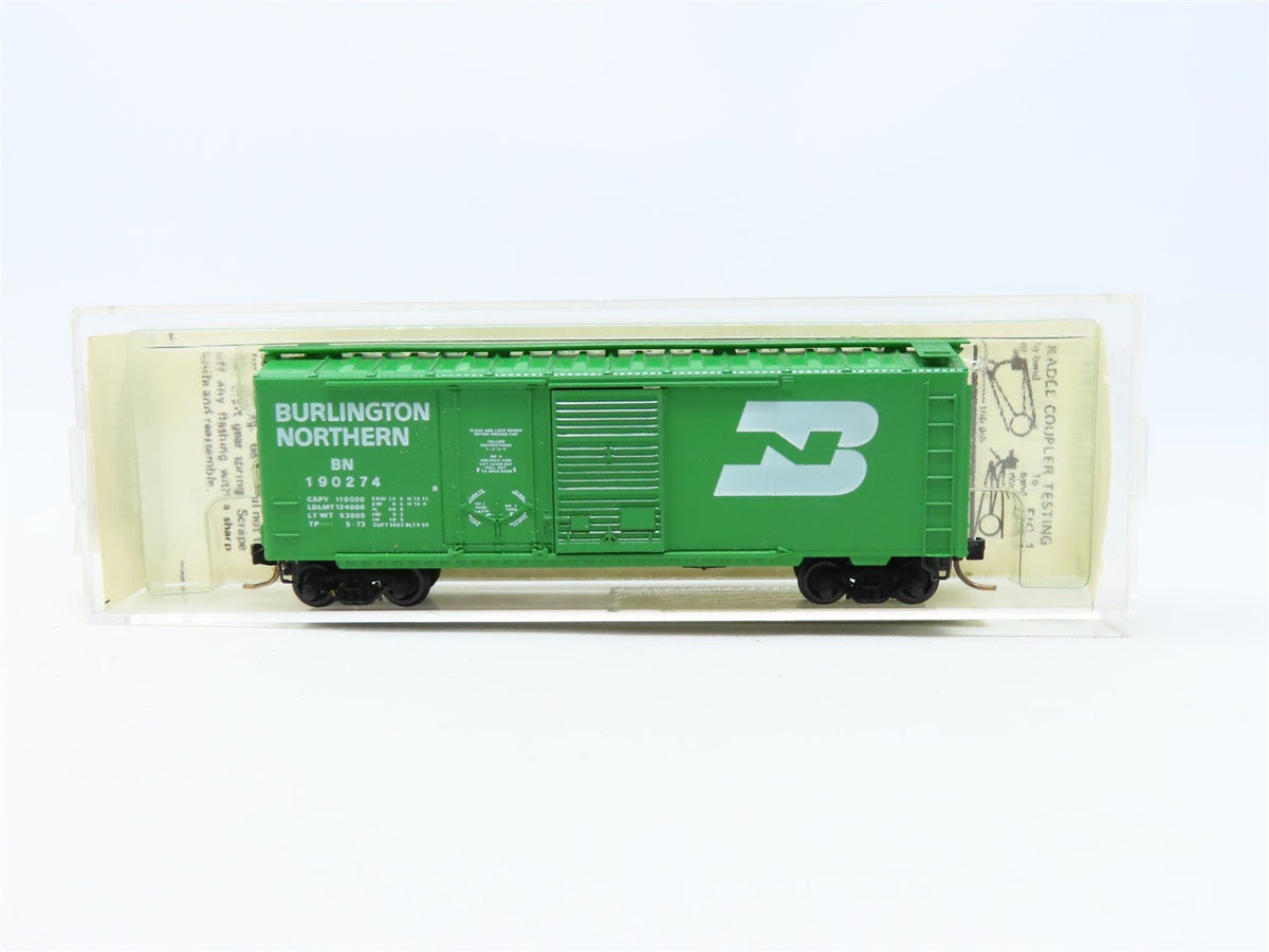 N Scale Kadee Micro-Trains MTL 22010 BN Burlington Northern 40&#39; Box Car #190274