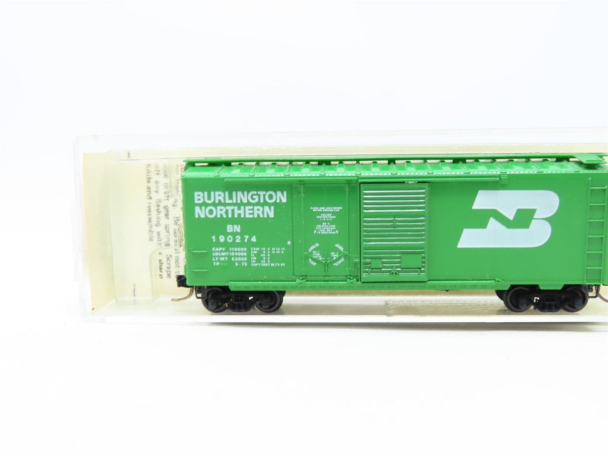 N Scale Kadee Micro-Trains MTL 22010 BN Burlington Northern 40&#39; Box Car #190274