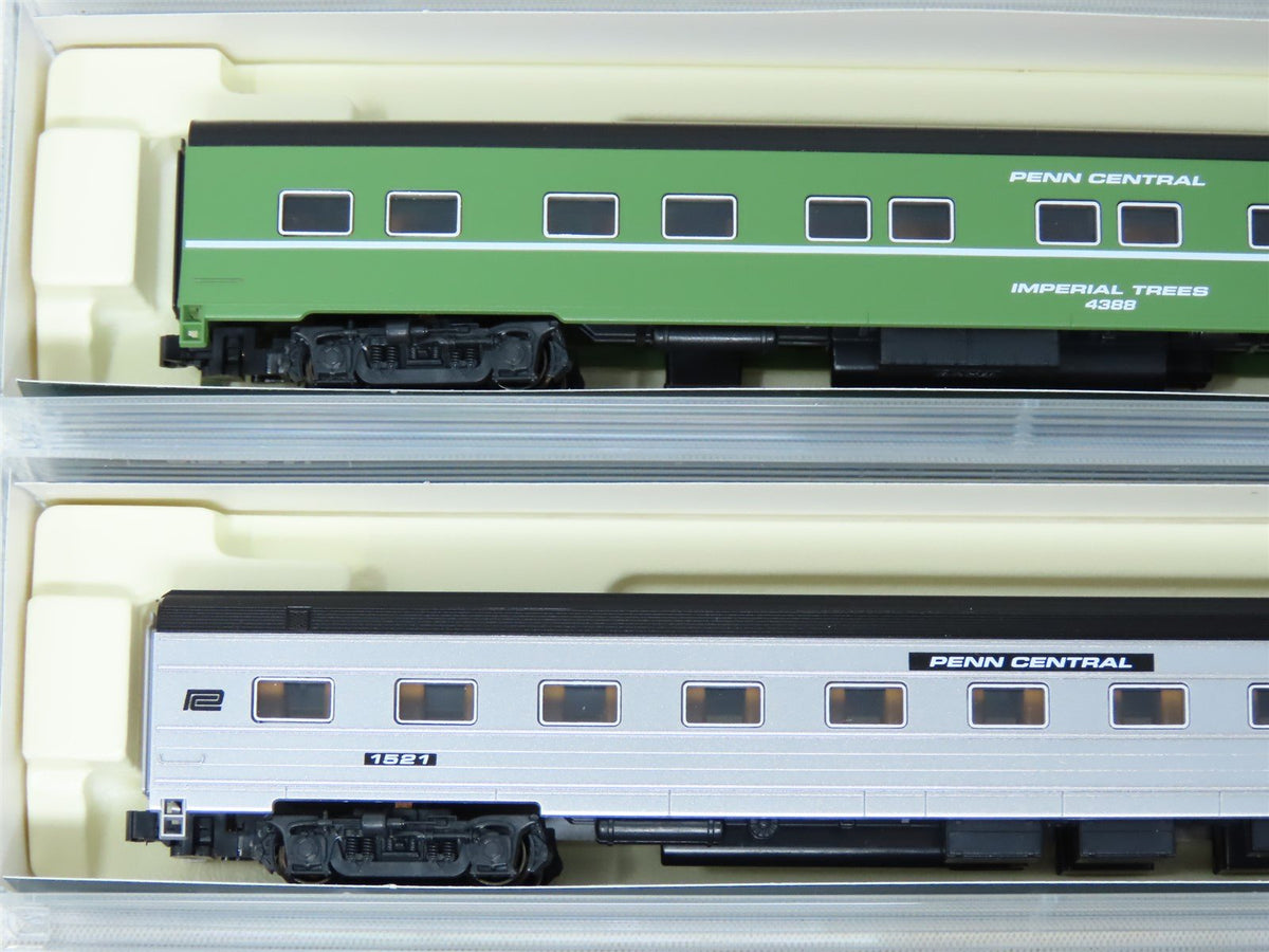 N Scale Kato #106-3521 PC Penn Central Passenger 4-Car Set