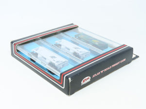 N Scale Atlas #5772 CNW Chicago North Western 2-Bay Centerflow Hopper 3-Pack