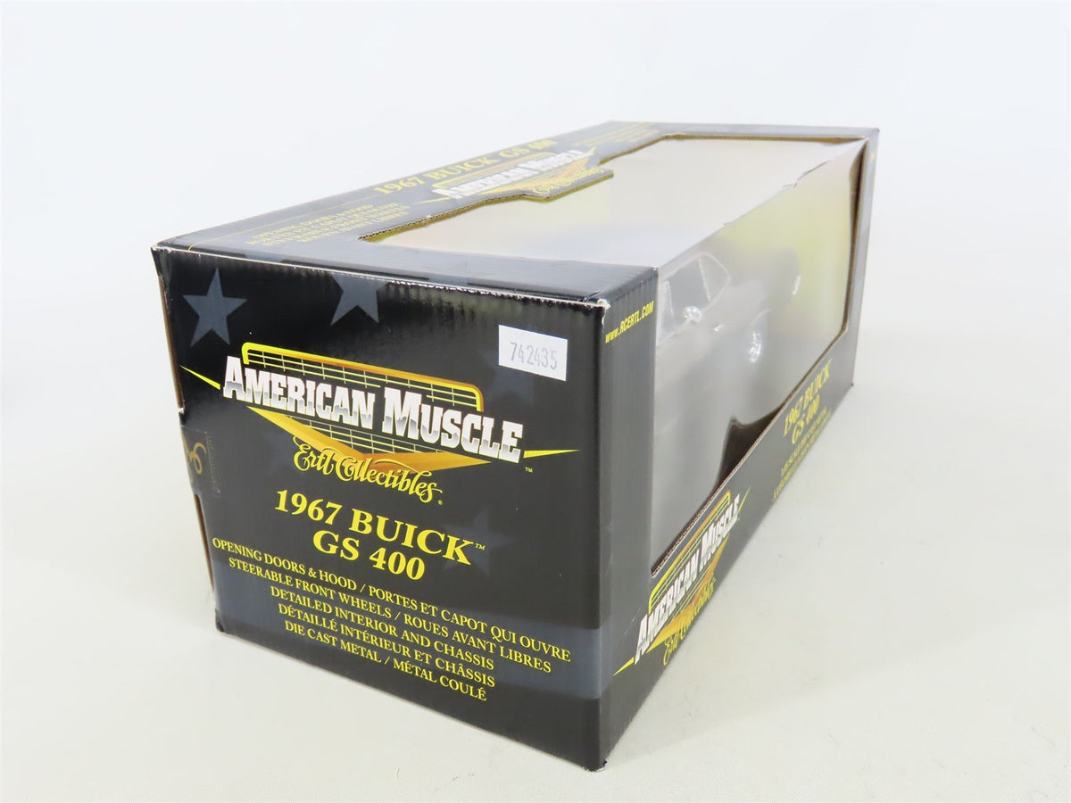 1:18 Scale Ertl American Muscle #36673 Gun Metal Gray 1967 Buick GS 400 - SEALED