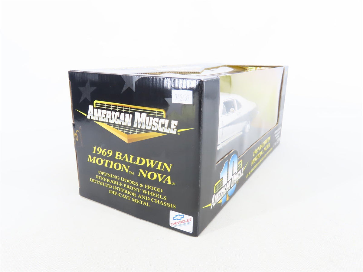 1:18 Scale American Muscle Hobby Edition 36524 1969 Baldwin Motion Nova - SEALED