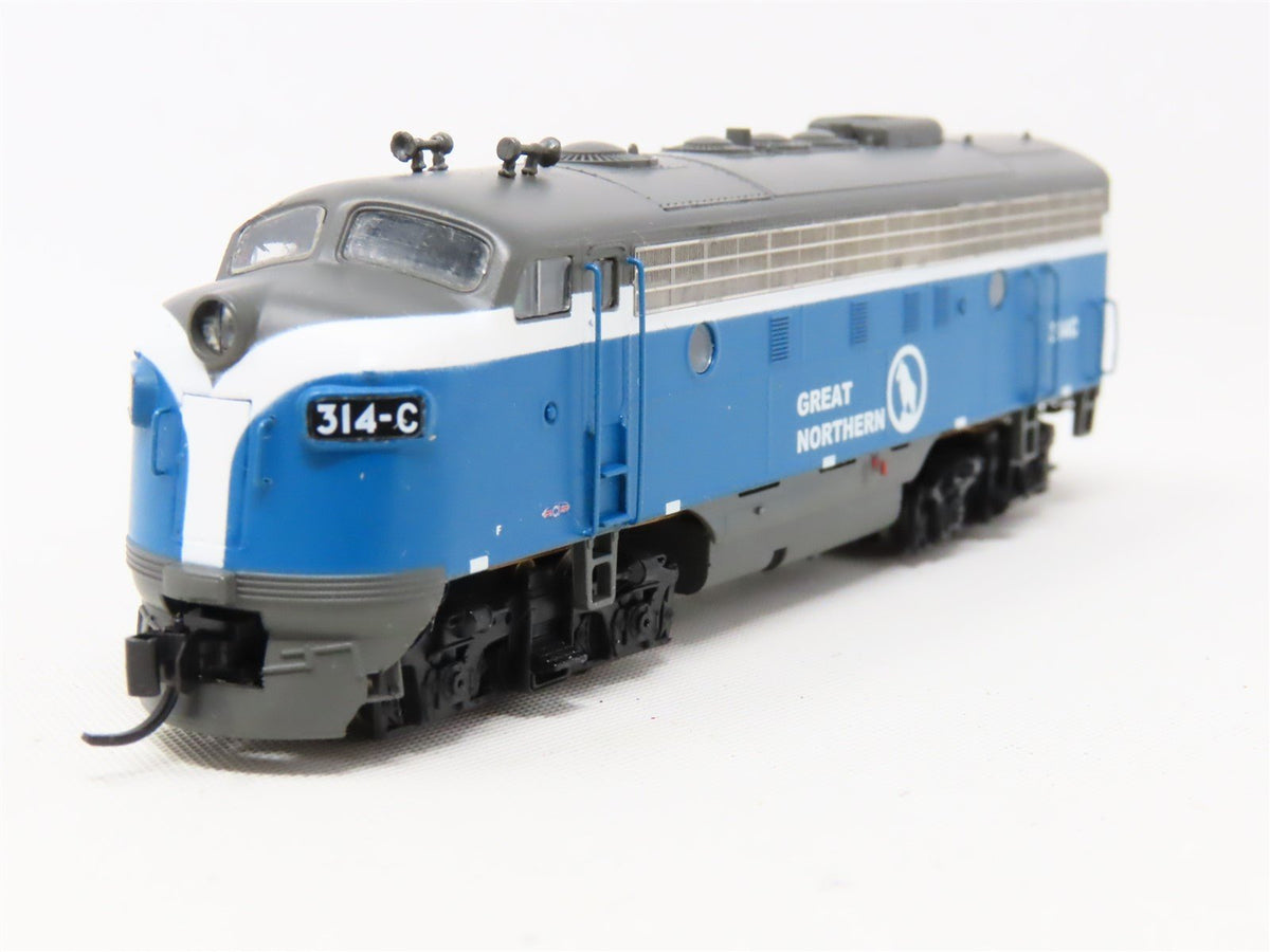 N Scale Intermountain 69225-02 GN Great Northern &quot;Big Sky Blue&quot; F7A Diesel #314C