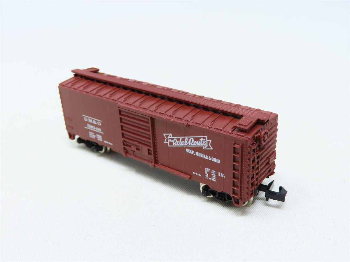 N Scale Atlas GM&amp;O Gulf Mobile &amp; Ohio 40&#39; Single Door Box Car #59048