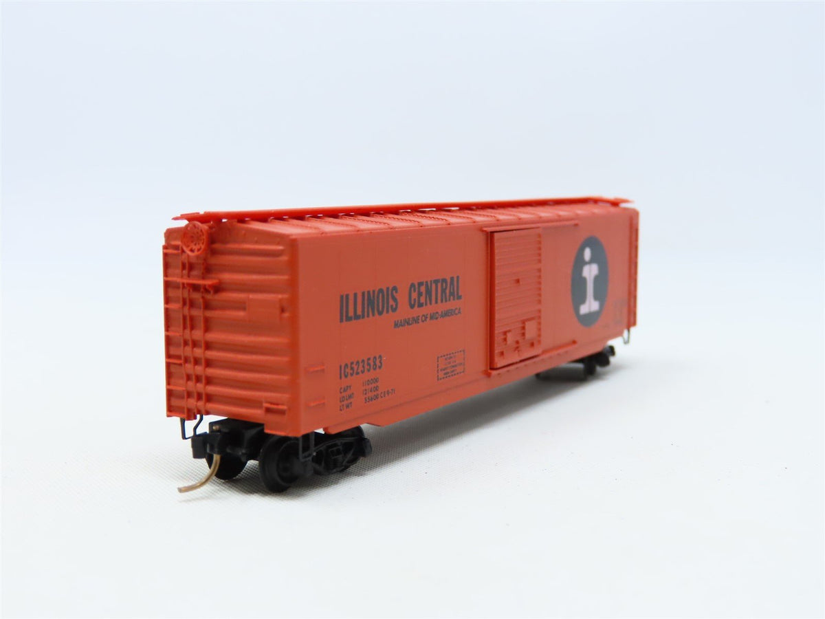 N Scale Kadee Micro-Trains MTL 31031 IC Illinois Central 50&#39; Box Car #523583