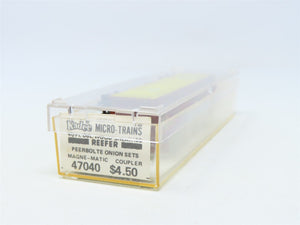 N Scale Kadee Micro-Trains MTL 47040 PPBX Peerbolte Onion Sets 40' Reefer #3602