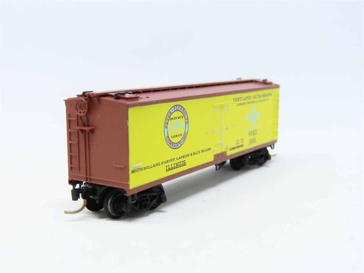 N Scale Kadee Micro-Trains MTL 47040 PPBX Peerbolte Onion Sets 40&#39; Reefer #3602