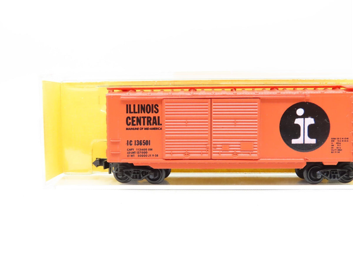 N Kadee Micro-Trains MTL 23398 IC Illinois Central Box Car #136501 - Blue Label