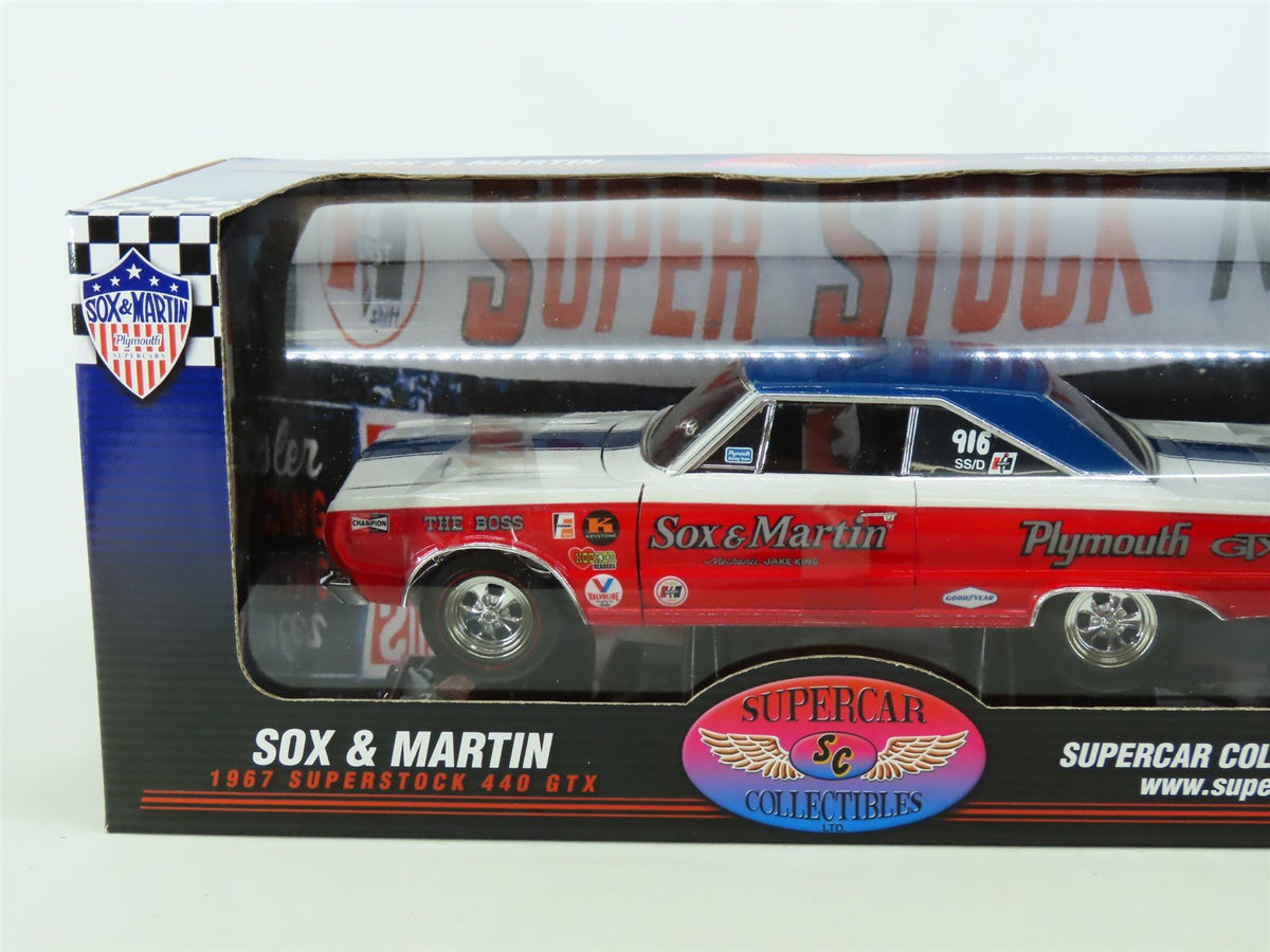 1:18 Scale Highway 61 Sox &amp; Martin 50026 1967 Superstock 440 GTX