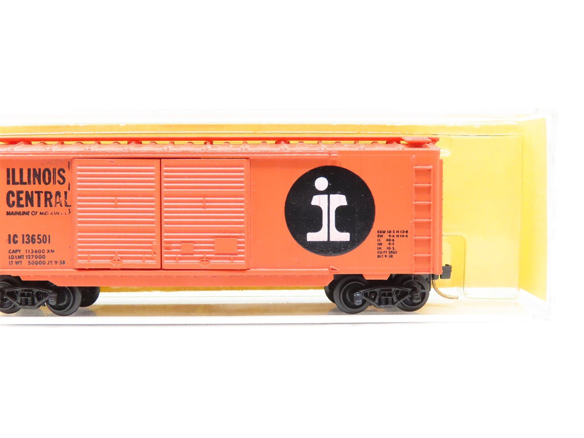 N Scale Kadee Micro-Trains MTL 23398-1 IC 40&#39; Box Car #136501 - Blue Label