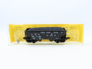 N Scale Kadee Micro-Trains MTL 57071 C&O Chesapeake & Ohio 2-Bay Hopper #55364