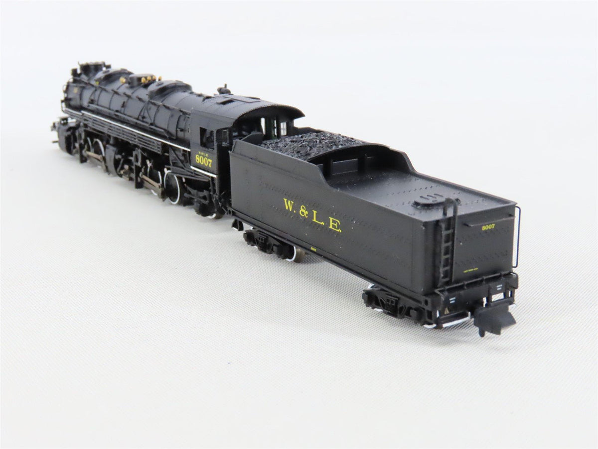 N Scale Bachmann Spectrum 82657 W&amp;LE 2-6-6-2 Articulated Mallet Steam #8007