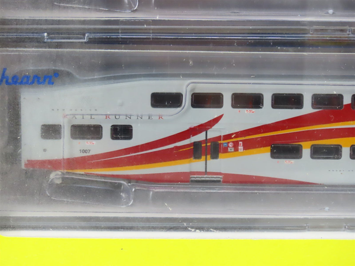 N Athearn 10176 NMRX New Mexico Rail Runner Bombardier BiLevel Passenger 3-Pack