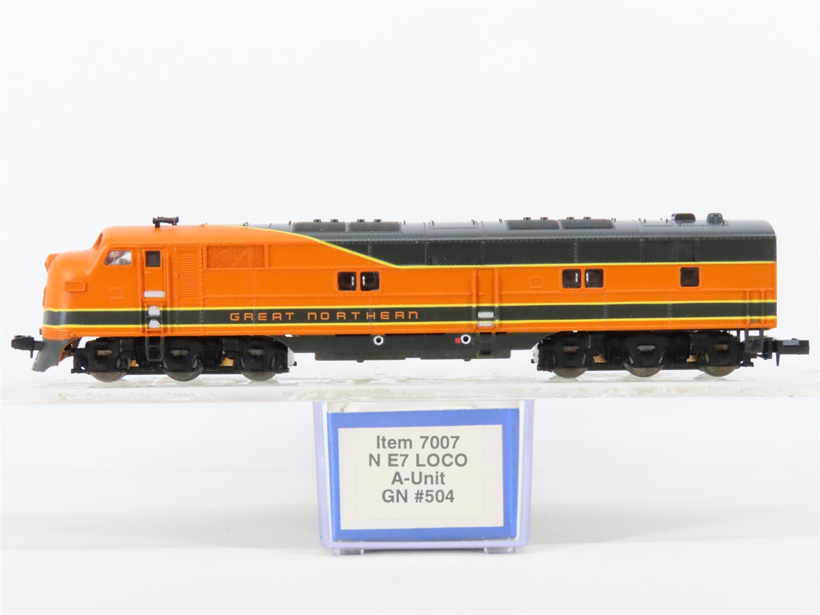 N Scale Life-Like 7007 GN Great Northern EMD E7A Diesel Locomotive #504