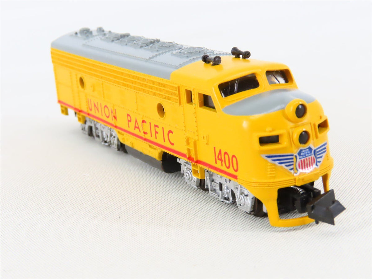 N Scale Life-Like 7752 UP Union Pacific EMD F7A Diesel Locomotive #1400