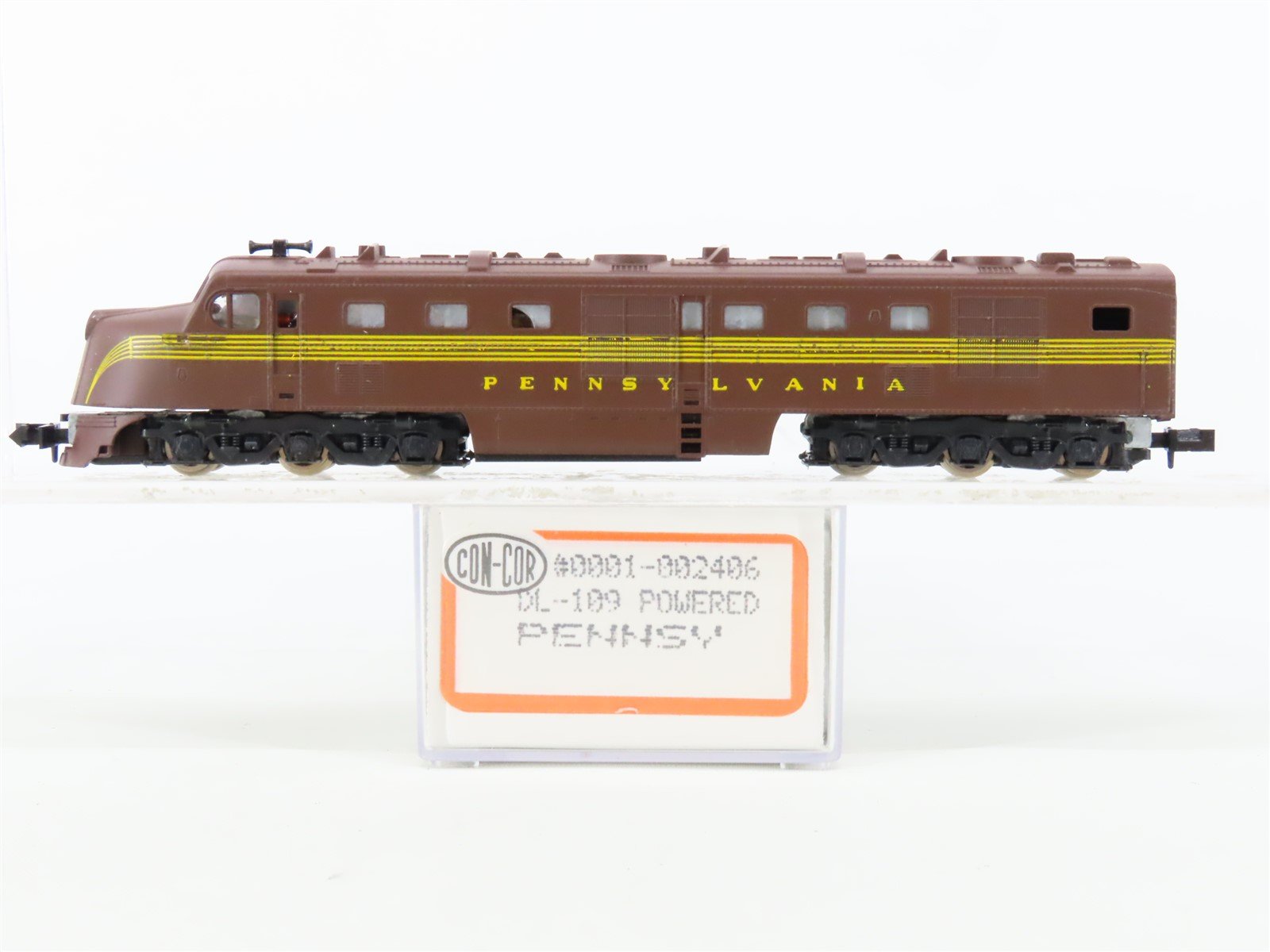 N Scale Con-Cor 0001-002406 PRR Pennsylvania DL109 Diesel Locomotive No#