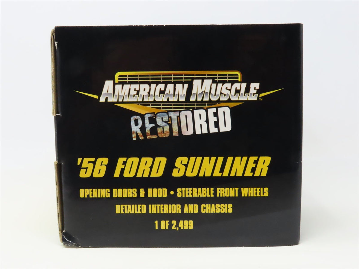 1:18 Scale ERTL American Muscle Restored Limited Edition 36398 &#39;56 Ford Sunliner