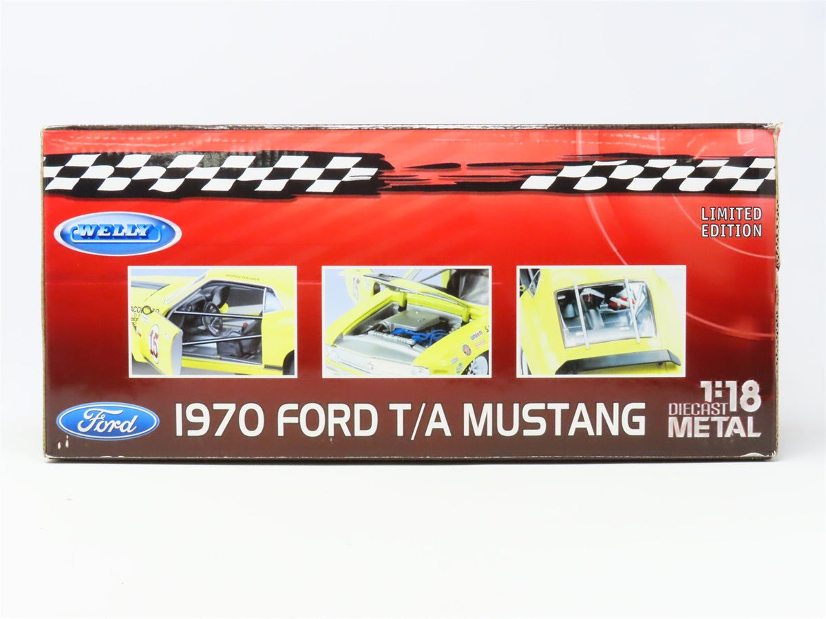 1:18 Scale Welly Limited Edition 12527MB 1970 Ford T/A Mustang