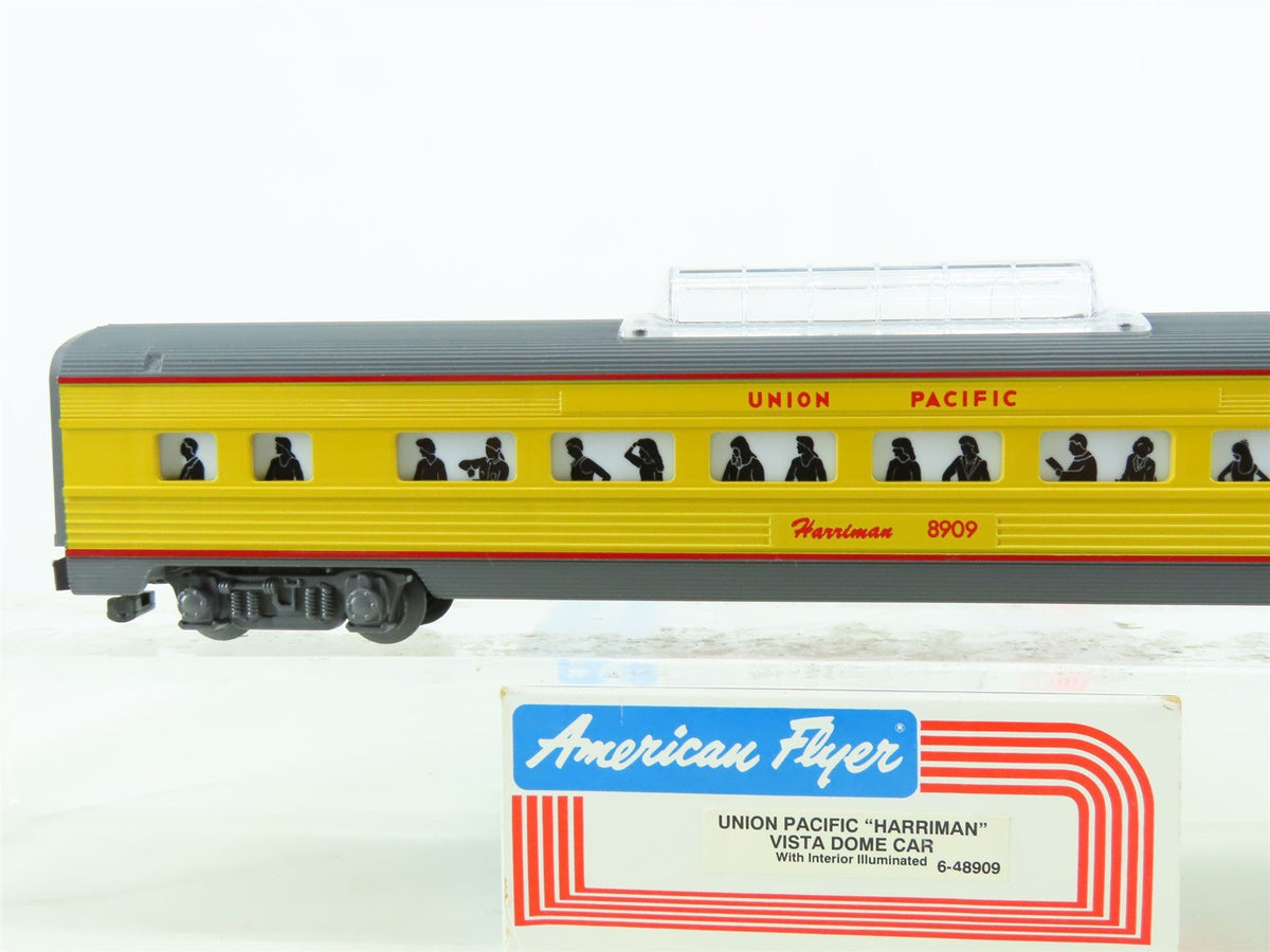 S Scale Lionel American Flyer 6-48909 UP Vista Dome Passenger Car &quot;Harriman&quot;