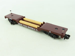 S Scale Lionel American Flyer 6-48249 Colorado Yule Marble Co. Flat Car w/Load