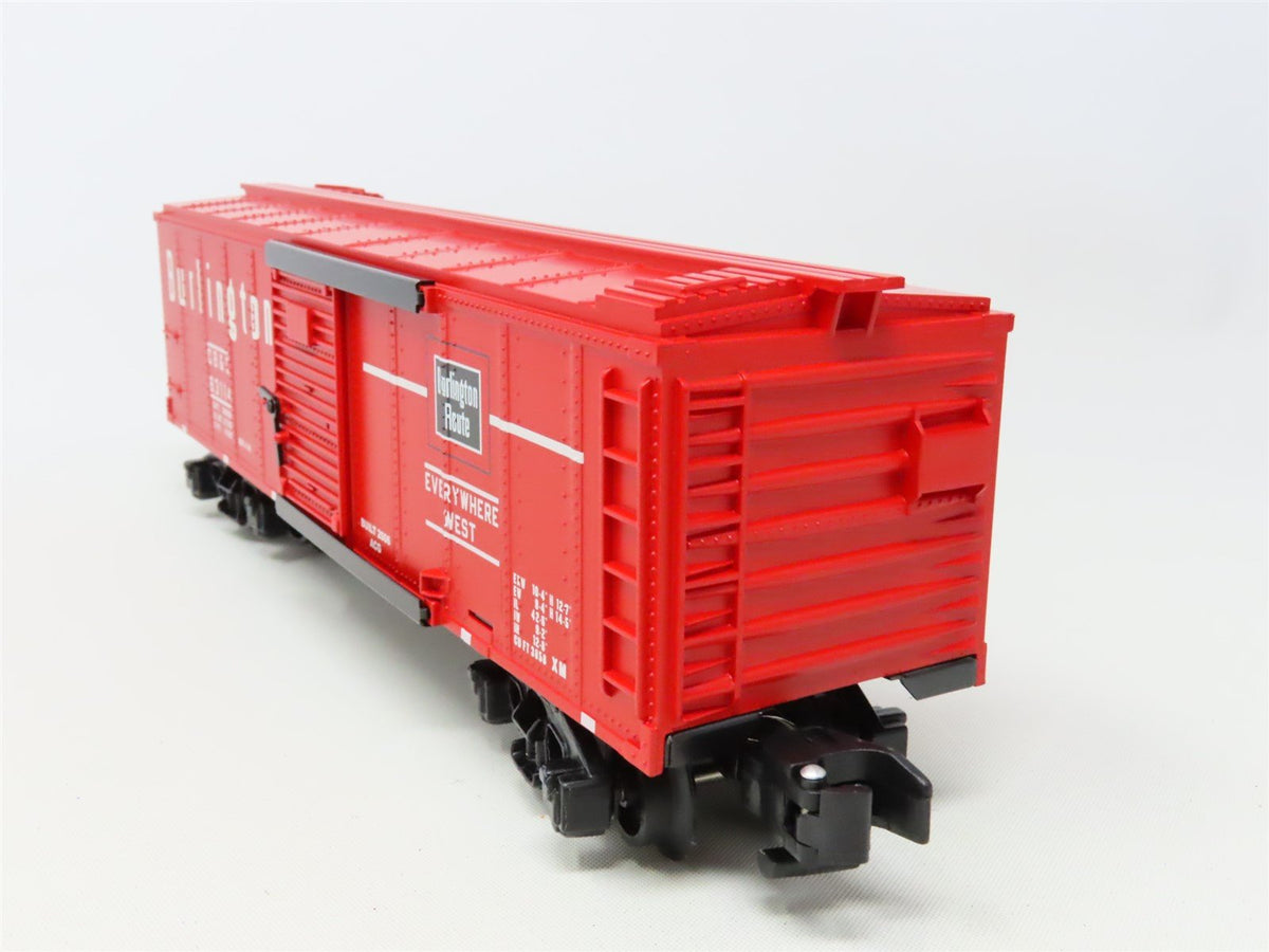 S Scale American Flyer 6-48362 CBQ Burlington Boxcar #63114