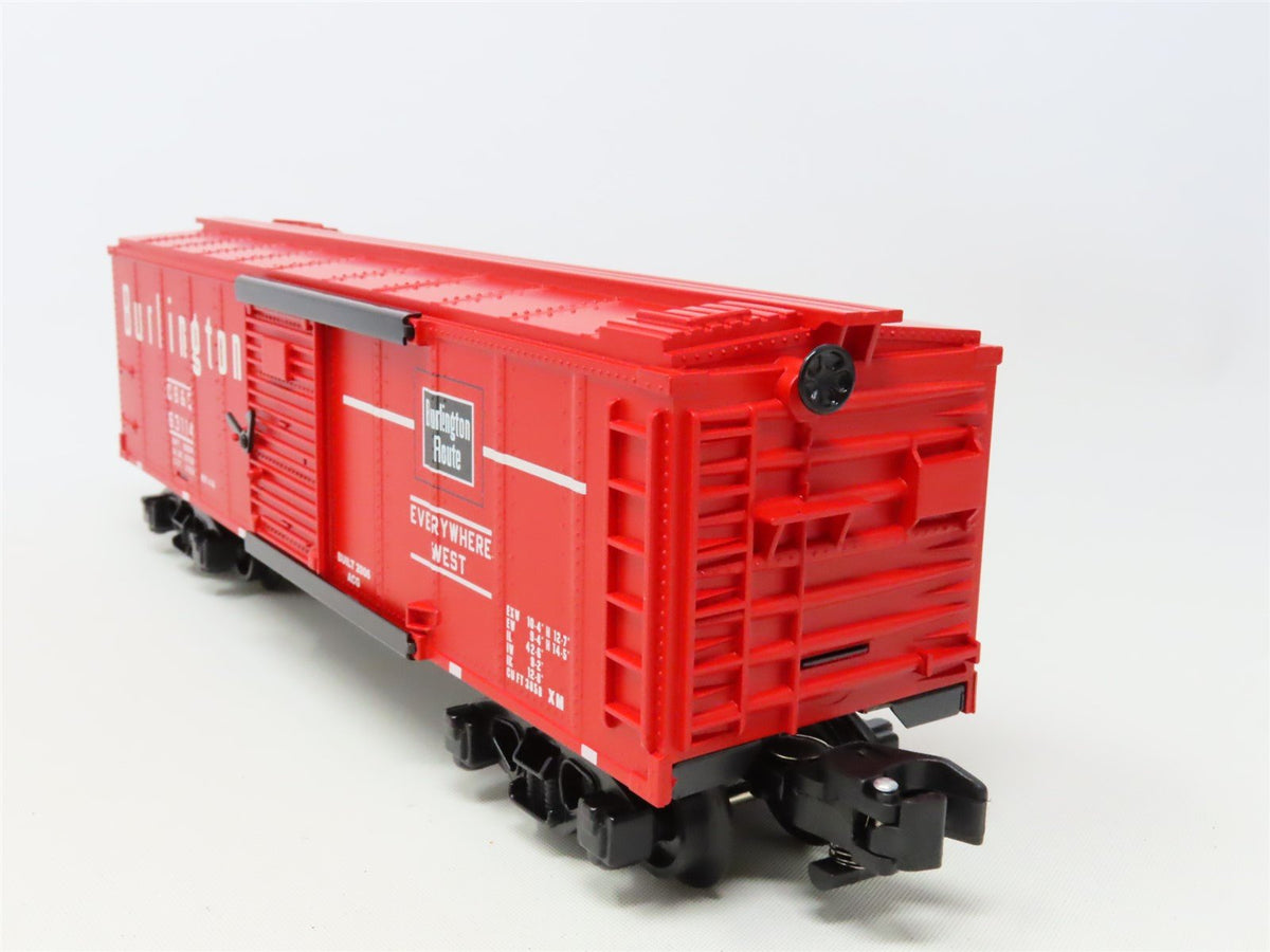 S Scale American Flyer 6-48362 CBQ Burlington Boxcar #63114