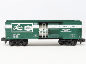 S Scale American Flyer 6-48231 LAPX Linde Gas Tank/Boxcar #273