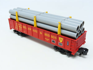 S Scale American Flyer 6-48541 D&H Delaware & Hudson Gondola #13903 w/ Pipe Load