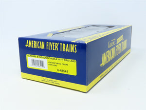 S Scale American Flyer 6-48541 D&H Delaware & Hudson Gondola #13903 w/ Pipe Load