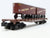 S Scale American Flyer 6-48548 PRR Pennsylvania Flatcar w/Trailers #480078