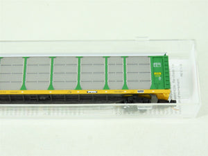 N Micro-Trains MTL 11100030 ETTX BN Burlington Northern 89' Auto Rack #820914
