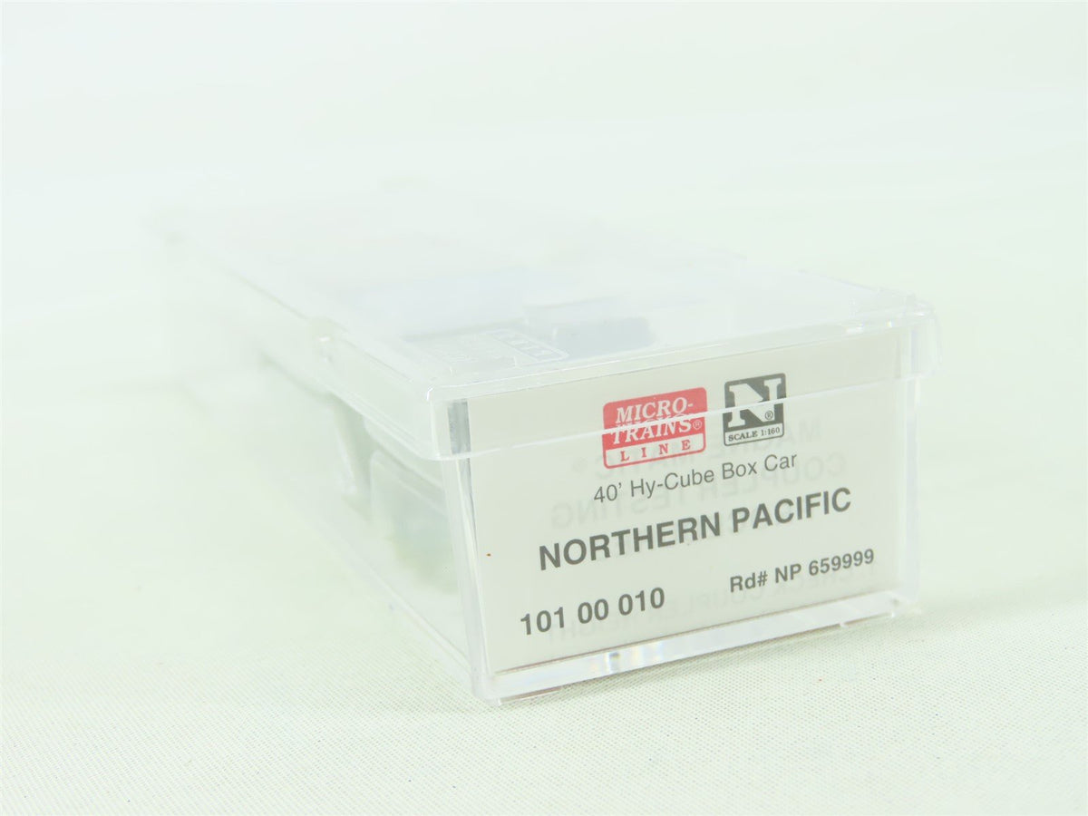 N Scale Micro-Trains MTL 10100010 NP Northern Pacific Hi-Cube Box Car #659999