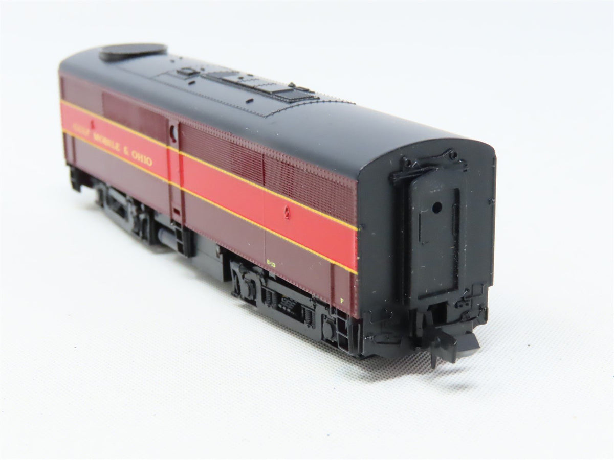 N Scale Life-Like 7418 GM&amp;O Gulf Mobile &amp; Ohio ALCO FA1/FB1 Diesel Set