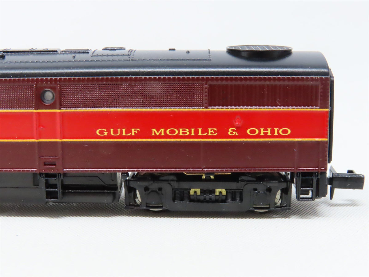 N Scale Life-Like 7417 GM&amp;O Gulf Mobile &amp; Ohio ALCO FA1/FB1 Diesel Set