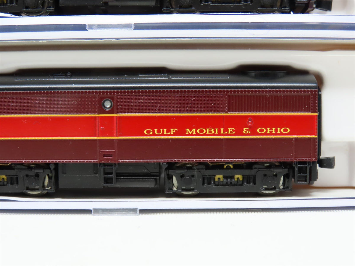 N Scale Life-Like 7418 GM&amp;O Gulf Mobile &amp; Ohio ALCO FA1/FB1 Diesel Set #750/B13