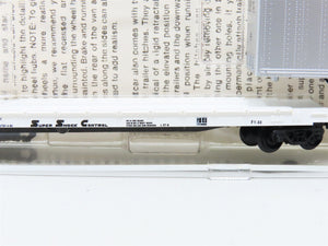 N Scale Kadee / Micro-Trains MTL 64010 ATSF Santa Fe Flatcar #293134 W/ Trailer