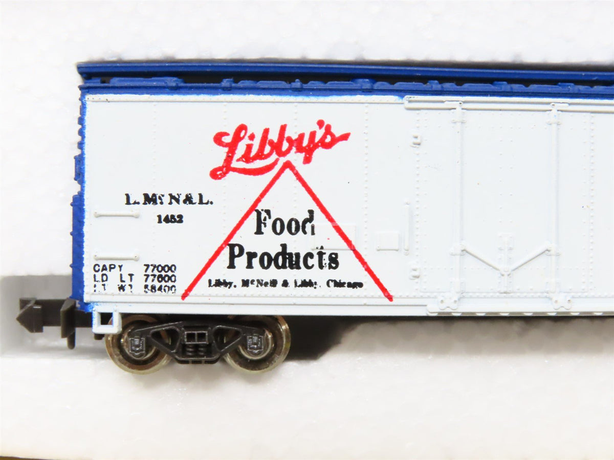 N Scale Con-Cor / Kato 1061 LMcN&amp;L Libby&#39;s Food Products Box Car #1452