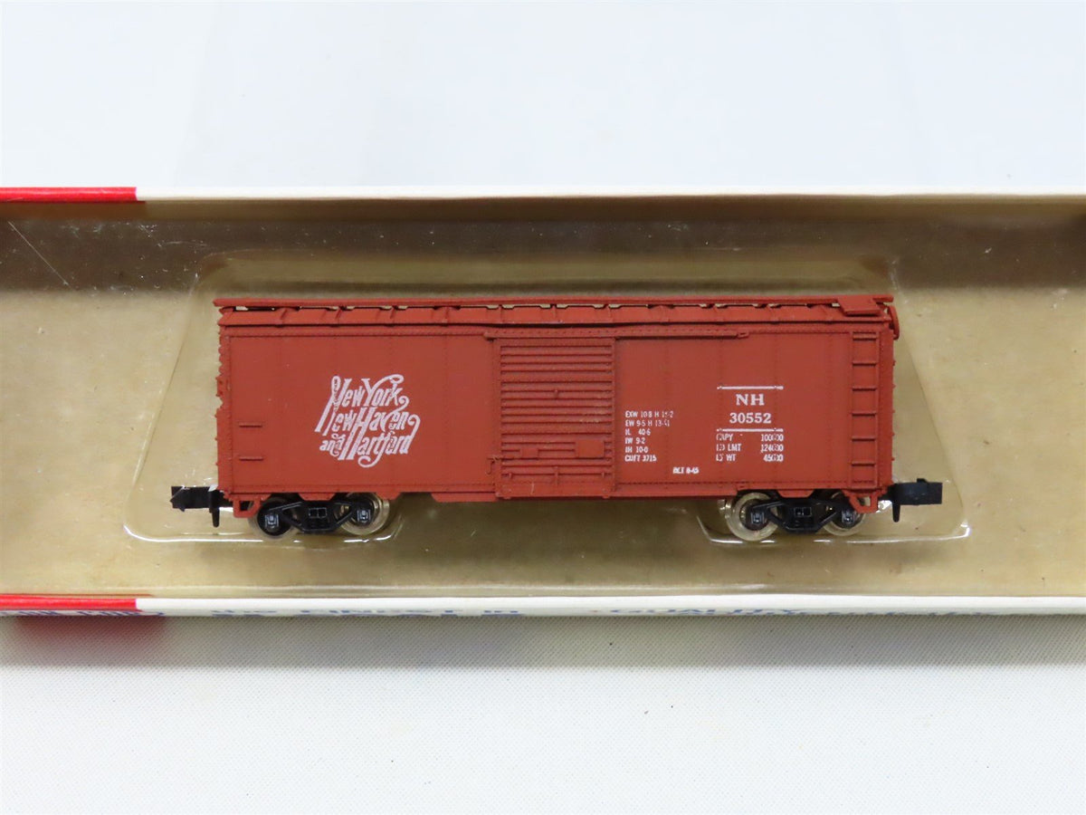 N Scale Con-Cor 1003-N NH New York New Haven Hartford 40&#39; Standard Boxcar #30552