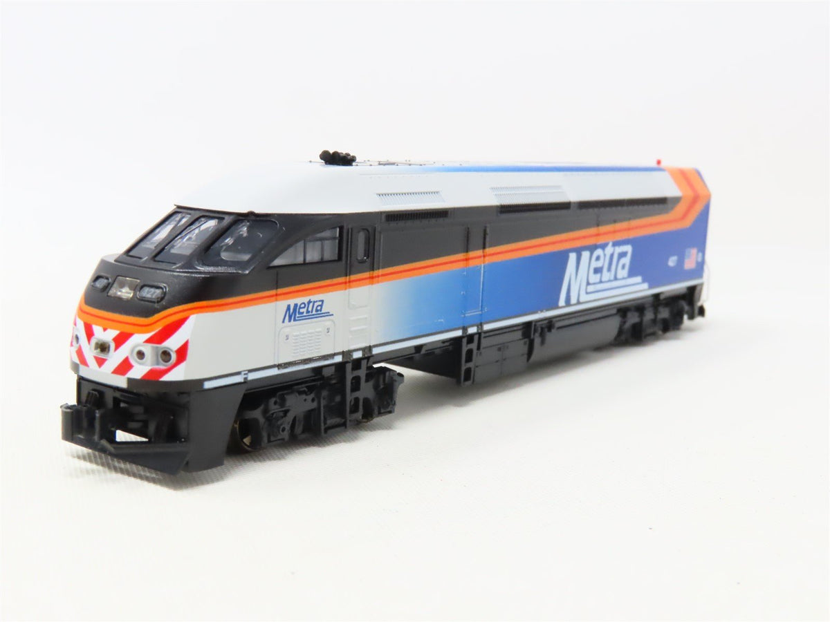 N Scale Kato 106-8701 Chicago METRA Bi-Level Commuter Set w/Loco &amp; 3 Cars