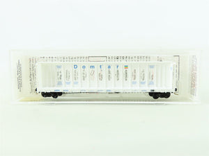 N Scale Micro-Trains MTL 53510 GBRX Domtar Gypsum Center Partition Flat Car 9020
