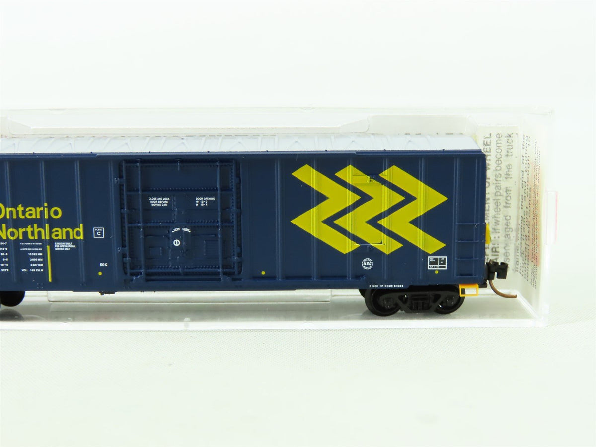 N Scale Micro-Trains MTL 27040 ONT Ontario Northland 50&#39; Plug Door Box Car 7409