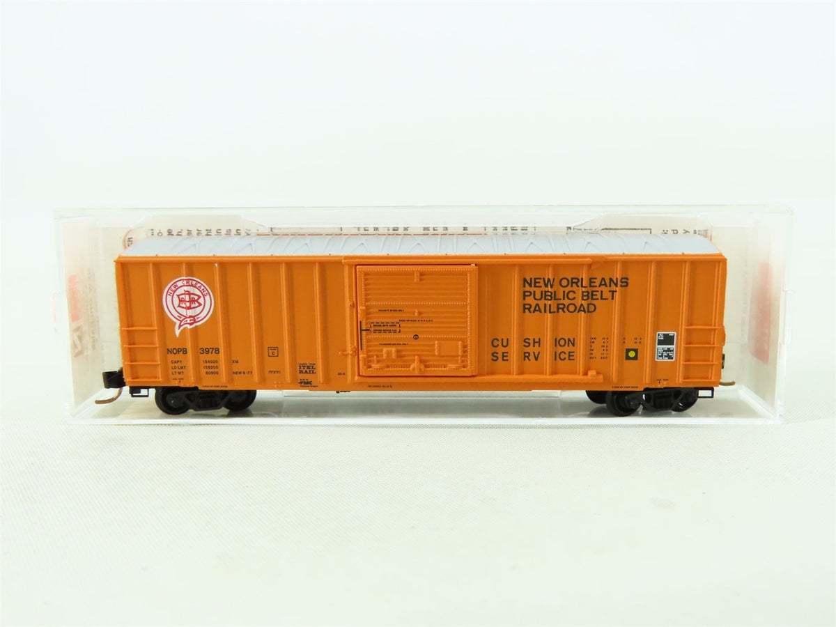 N Micro-Trains MTL 25110 NOPB New Orleans Public Belt Railroad 50&#39; Box Car #3978