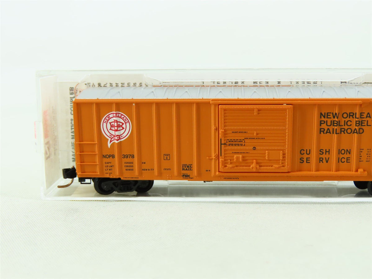 N Micro-Trains MTL 25110 NOPB New Orleans Public Belt Railroad 50&#39; Box Car #3978