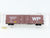 N Micro-Trains MTL 102050 WP Western Pacific 60' Excess Height Box Car #3767