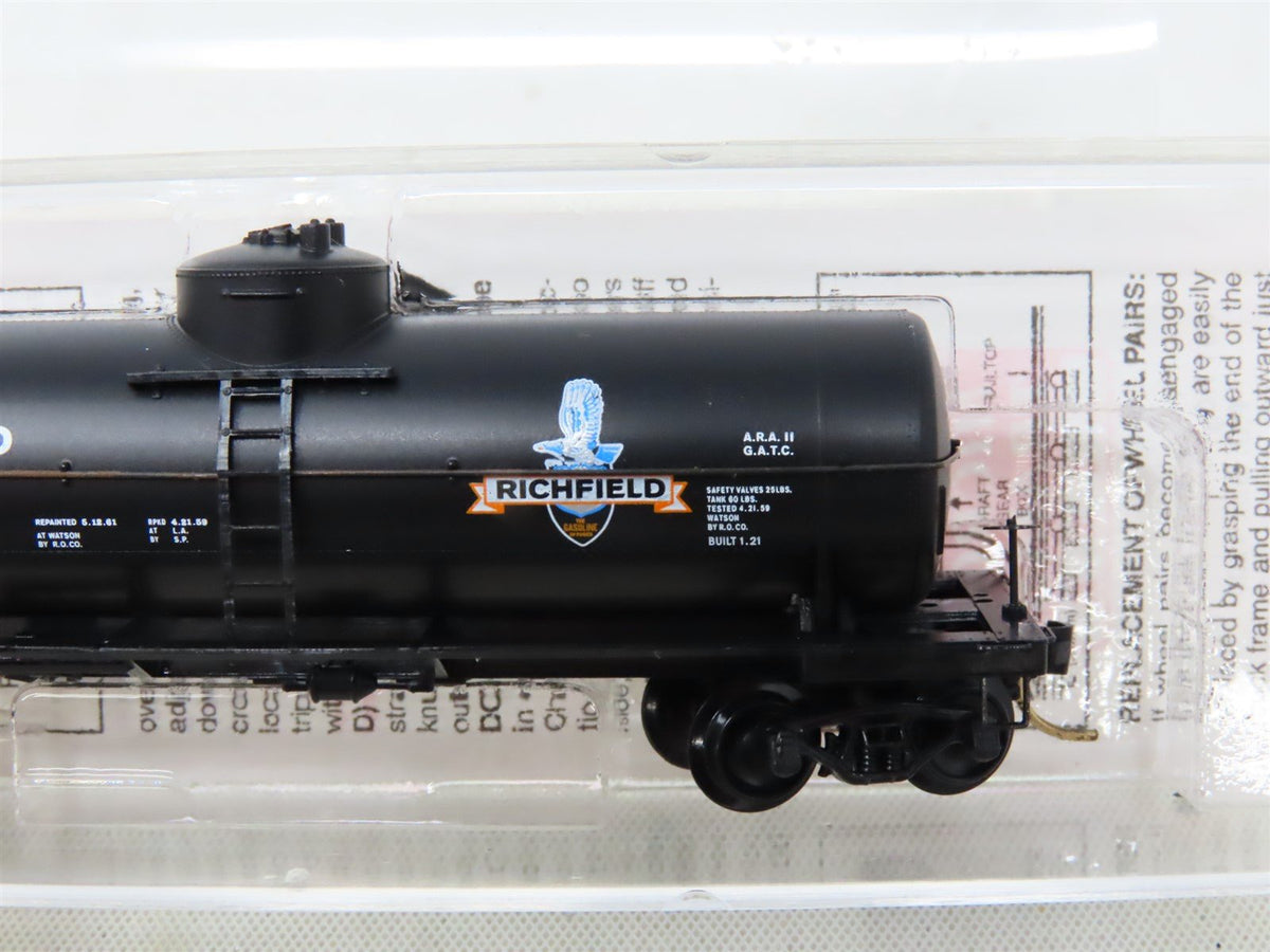 N Scale Micro-Trains MTL 65430 ROX Richfield Oil 39&#39; Single Dome Tank Car #670