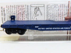 N Scale Micro-Trains MTL 45190 DAF United States Air Force 50' Flat Car #35780