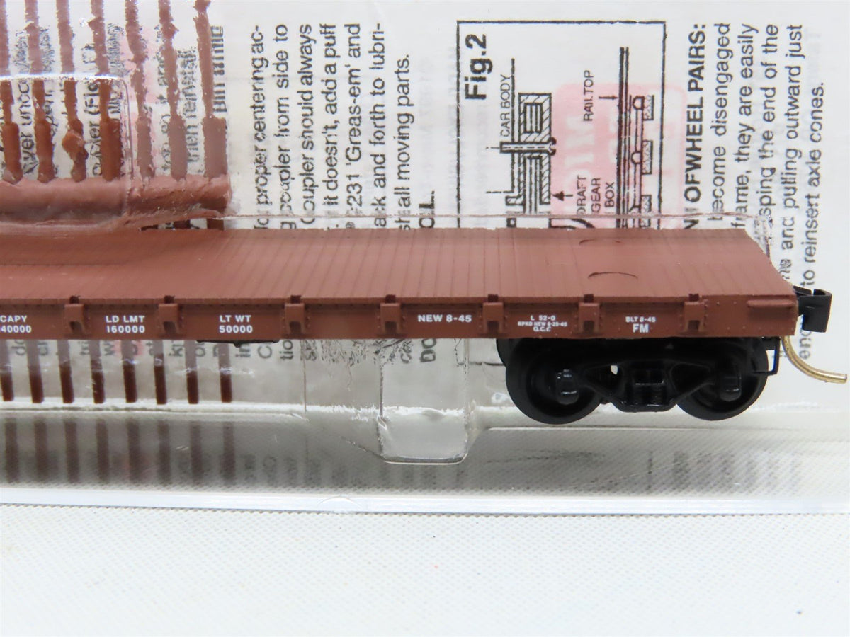 N Scale Micro-Trains MTL 44010 GN Great Northern 50&#39; Flat Car #66212
