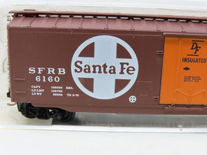 N Scale Micro-Trains MTL 32050/2 SFRB Santa Fe 50' Plug Door Box Car #6160